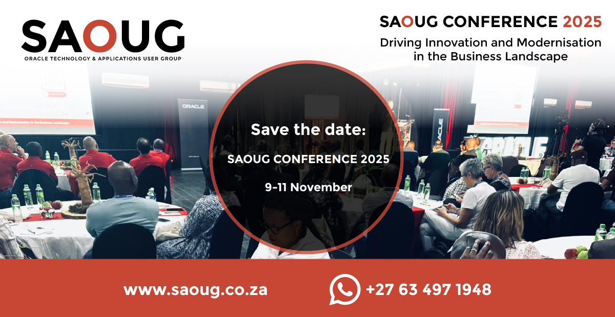 SAOUG Conference 2025